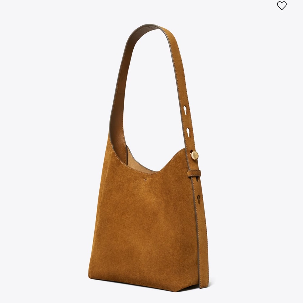 Tory Burch Small Romy Hobo Suede